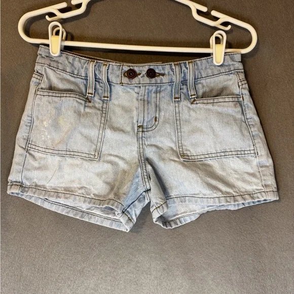 Lei Vintage Blue Jean Shorts Distressed Summer Style - Picture 1 of 6